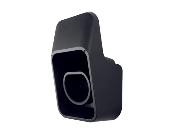 Soporte para conector GB/T con organizador de cable
