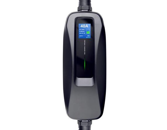 Cargador portátil de alta potencia de 7,2 kW / 8,8 kW con pantalla LCD