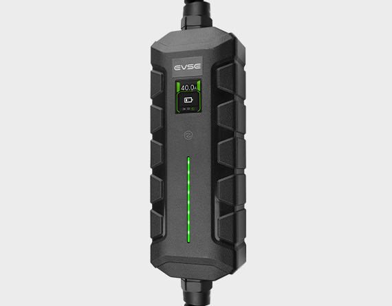 Cargador portátil reforzado de 7,2 kW / 8,8 kW con pantalla LCD